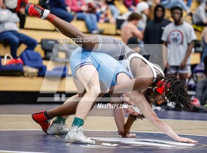 Thumbnail 3 in GHSA Boys' 6A Duals Championship photogallery.