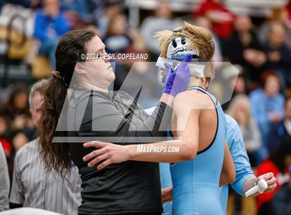 Thumbnail 2 in GHSA Boys' 6A Duals Championship photogallery.