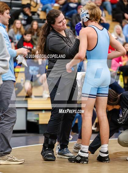 Thumbnail 3 in GHSA Boys' 6A Duals Championship photogallery.