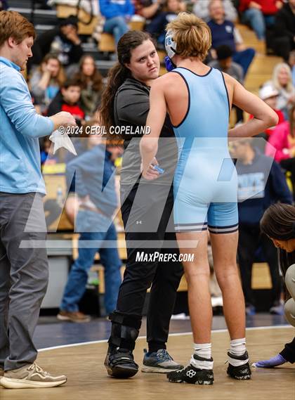 Thumbnail 3 in GHSA Boys' 6A Duals Championship photogallery.
