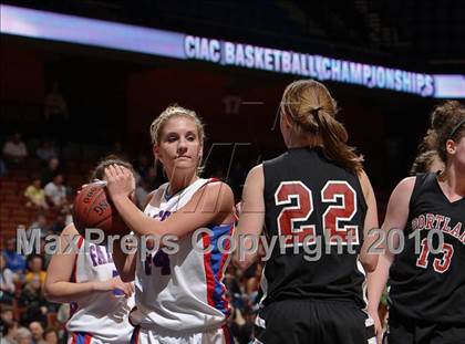 Thumbnail 1 in Portland vs. St. Paul Catholic (CIAC Class S Final) photogallery.