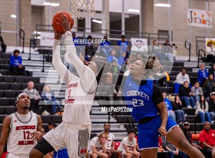 Thumbnail 2 in Crockett vs Hitchcock (UIL 3A DI Bi-District Playoff ) photogallery.