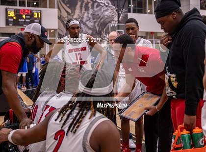 Thumbnail 2 in Crockett vs Hitchcock (UIL 3A DI Bi-District Playoff ) photogallery.
