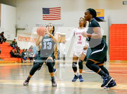 Thumbnail 1 in Princess Anne vs Cosby (StatVa Girls Basketball Classic) photogallery.