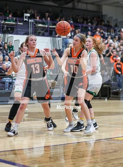 Thumbnail 1 in Macon vs. Maryville (MSHSAA Class 3 Quarterfinal) photogallery.