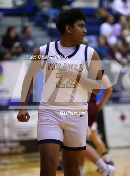 Thumbnail 3 in Perrin-Whitt vs. Saint Jo (UIL Basketball 1A D1 Region 3 Bi-District) photogallery.
