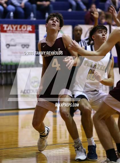 Thumbnail 2 in Perrin-Whitt vs. Saint Jo (UIL Basketball 1A D1 Region 3 Bi-District) photogallery.