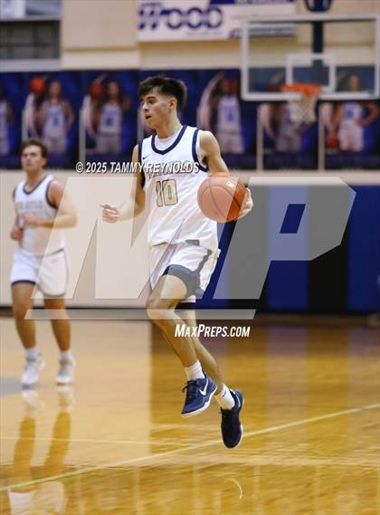 Thumbnail 1 in Perrin-Whitt vs. Saint Jo (UIL Basketball 1A D1 Region 3 Bi-District) photogallery.