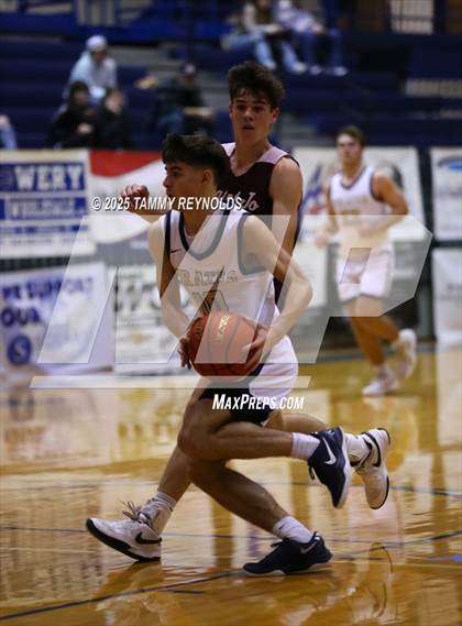 Thumbnail 2 in Perrin-Whitt vs. Saint Jo (UIL Basketball 1A D1 Region 3 Bi-District) photogallery.