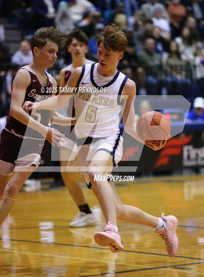 Thumbnail 3 in Perrin-Whitt vs. Saint Jo (UIL Basketball 1A D1 Region 3 Bi-District) photogallery.