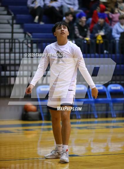 Thumbnail 1 in Perrin-Whitt vs. Saint Jo (UIL Basketball 1A D1 Region 3 Bi-District) photogallery.