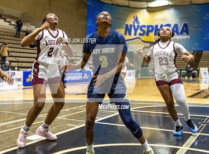 Thumbnail 2 in Baldwin vs. Aquinas Institute (NYSPHSAA Class AA State Final) photogallery.
