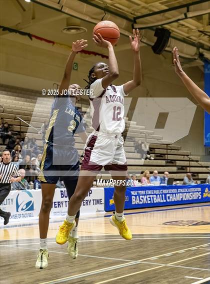 Thumbnail 2 in Baldwin vs. Aquinas Institute (NYSPHSAA Class AA State Final) photogallery.