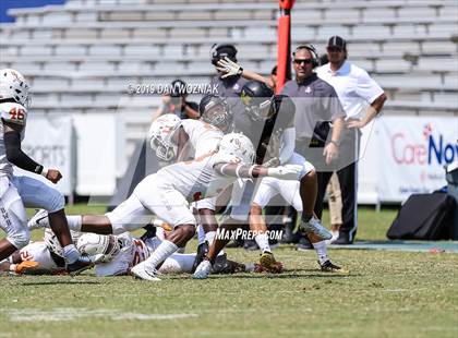 Thumbnail 3 in Mansfield vs. Bowie (Cotton Bowl Prep Showcase) photogallery.