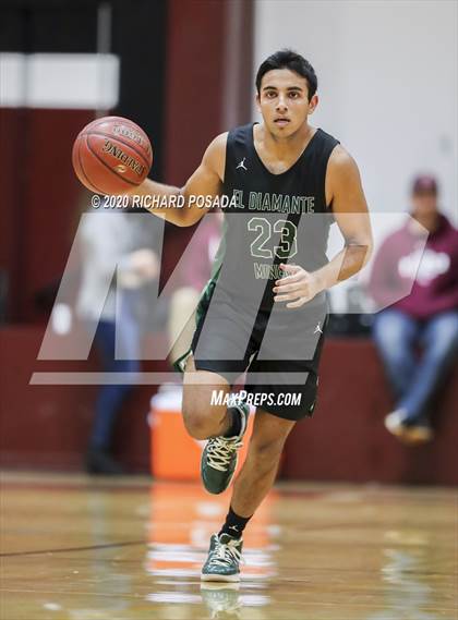 Thumbnail 2 in El Diamante vs. Hanford West (Poly Wilhelmsen Tournament) photogallery.