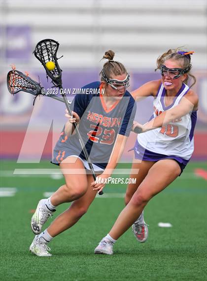 Thumbnail 1 in Hershey vs. Danville (PIAA Class AA First Round) photogallery.