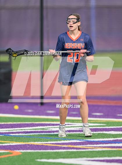 Thumbnail 3 in Hershey vs. Danville (PIAA Class AA First Round) photogallery.