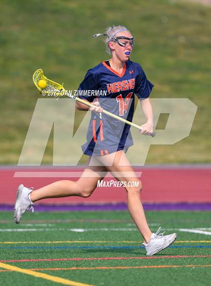 Thumbnail 1 in Hershey vs. Danville (PIAA Class AA First Round) photogallery.
