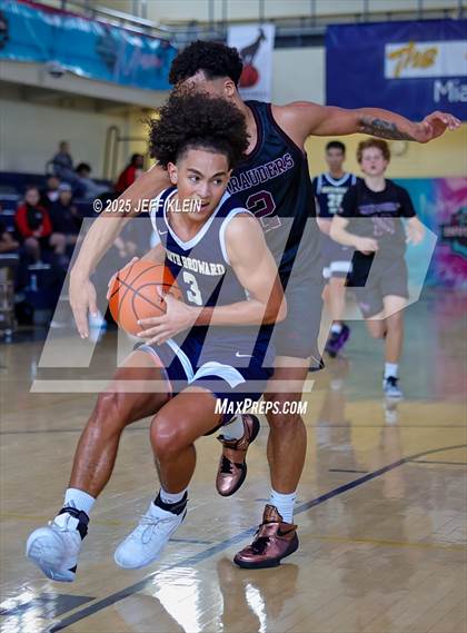 Thumbnail 3 in North Broward Prep vs St. Peter's Prep (Miami Holiday Invitational) photogallery.