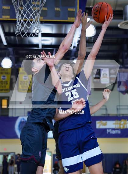 Thumbnail 3 in North Broward Prep vs St. Peter's Prep (Miami Holiday Invitational) photogallery.