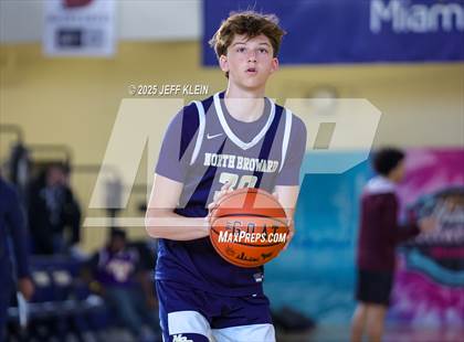 Thumbnail 2 in North Broward Prep vs St. Peter's Prep (Miami Holiday Invitational) photogallery.