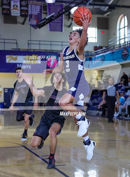 Thumbnail 3 in North Broward Prep vs St. Peter's Prep (Miami Holiday Invitational) photogallery.