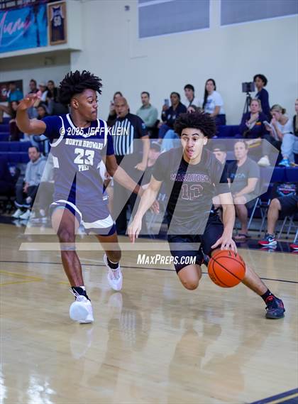 Thumbnail 2 in North Broward Prep vs St. Peter's Prep (Miami Holiday Invitational) photogallery.