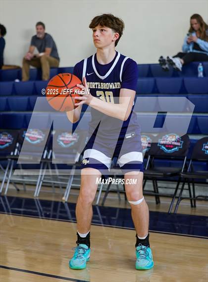 Thumbnail 3 in North Broward Prep vs St. Peter's Prep (Miami Holiday Invitational) photogallery.