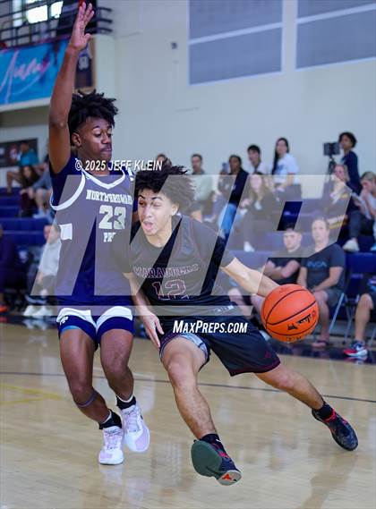Thumbnail 3 in North Broward Prep vs St. Peter's Prep (Miami Holiday Invitational) photogallery.
