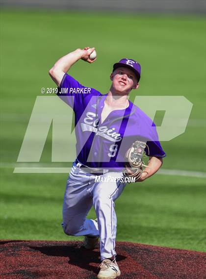 Thumbnail 2 in Vandegrift vs Elgin (LISD Tournament) photogallery.