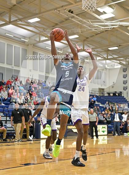 Thumbnail 3 in Combine Academy vs. Varsity Opponent photogallery.