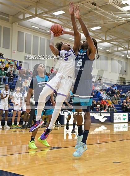 Thumbnail 3 in Combine Academy vs. Varsity Opponent photogallery.