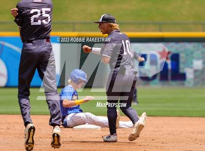 Thumbnail 1 in Nazareth vs. Fayetteville (UIL 1A Baseball State Semifinal) photogallery.