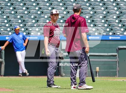 Thumbnail 3 in Nazareth vs. Fayetteville (UIL 1A Baseball State Semifinal) photogallery.