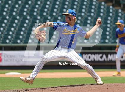Thumbnail 2 in Nazareth vs. Fayetteville (UIL 1A Baseball State Semifinal) photogallery.