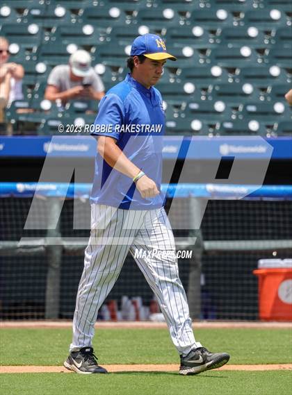Thumbnail 1 in Nazareth vs. Fayetteville (UIL 1A Baseball State Semifinal) photogallery.