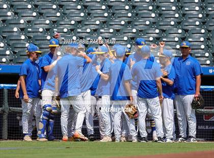 Thumbnail 3 in Nazareth vs. Fayetteville (UIL 1A Baseball State Semifinal) photogallery.