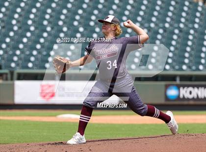 Thumbnail 3 in Nazareth vs. Fayetteville (UIL 1A Baseball State Semifinal) photogallery.