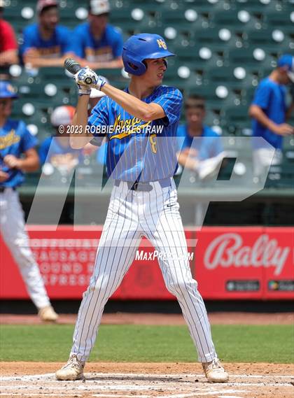 Thumbnail 2 in Nazareth vs. Fayetteville (UIL 1A Baseball State Semifinal) photogallery.