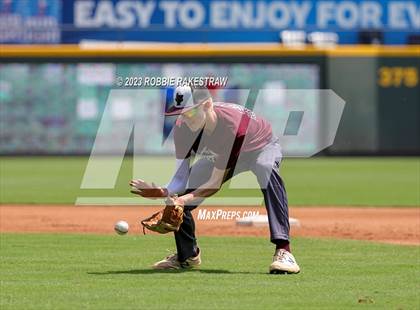 Thumbnail 1 in Nazareth vs. Fayetteville (UIL 1A Baseball State Semifinal) photogallery.