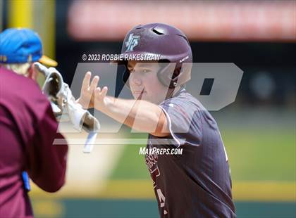 Thumbnail 1 in Nazareth vs. Fayetteville (UIL 1A Baseball State Semifinal) photogallery.