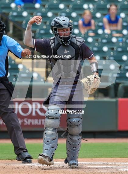 Thumbnail 1 in Nazareth vs. Fayetteville (UIL 1A Baseball State Semifinal) photogallery.