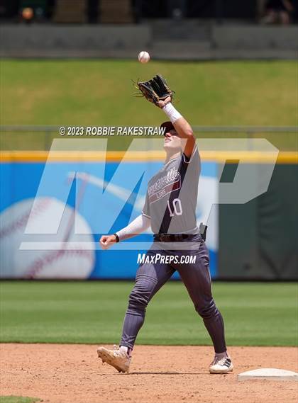 Thumbnail 2 in Nazareth vs. Fayetteville (UIL 1A Baseball State Semifinal) photogallery.