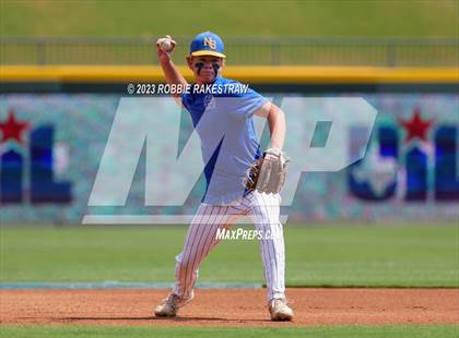 Thumbnail 2 in Nazareth vs. Fayetteville (UIL 1A Baseball State Semifinal) photogallery.