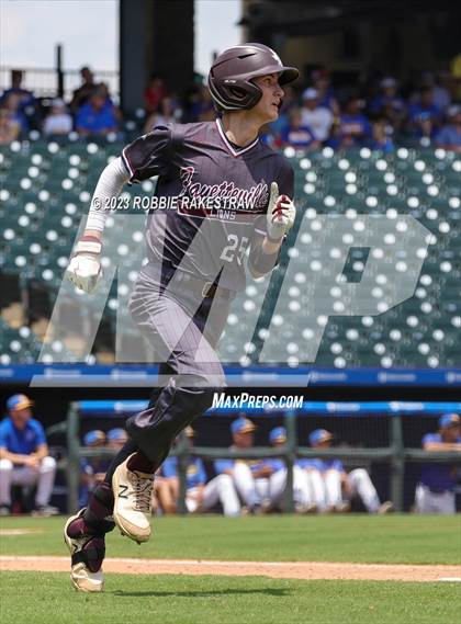 Thumbnail 2 in Nazareth vs. Fayetteville (UIL 1A Baseball State Semifinal) photogallery.