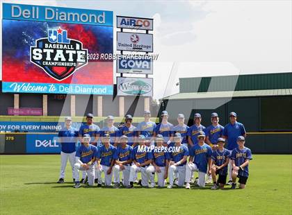 Thumbnail 1 in Nazareth vs. Fayetteville (UIL 1A Baseball State Semifinal) photogallery.