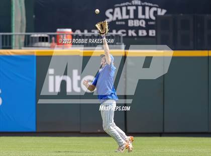 Thumbnail 2 in Nazareth vs. Fayetteville (UIL 1A Baseball State Semifinal) photogallery.