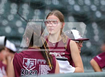 Thumbnail 2 in Nazareth vs. Fayetteville (UIL 1A Baseball State Semifinal) photogallery.