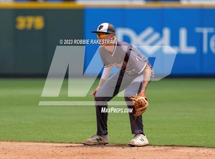 Thumbnail 3 in Nazareth vs. Fayetteville (UIL 1A Baseball State Semifinal) photogallery.