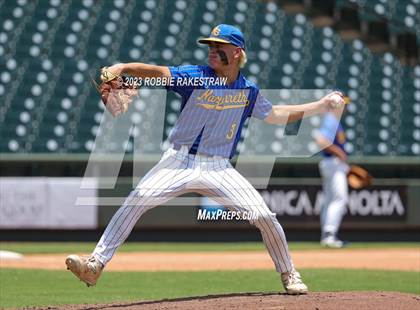 Thumbnail 1 in Nazareth vs. Fayetteville (UIL 1A Baseball State Semifinal) photogallery.